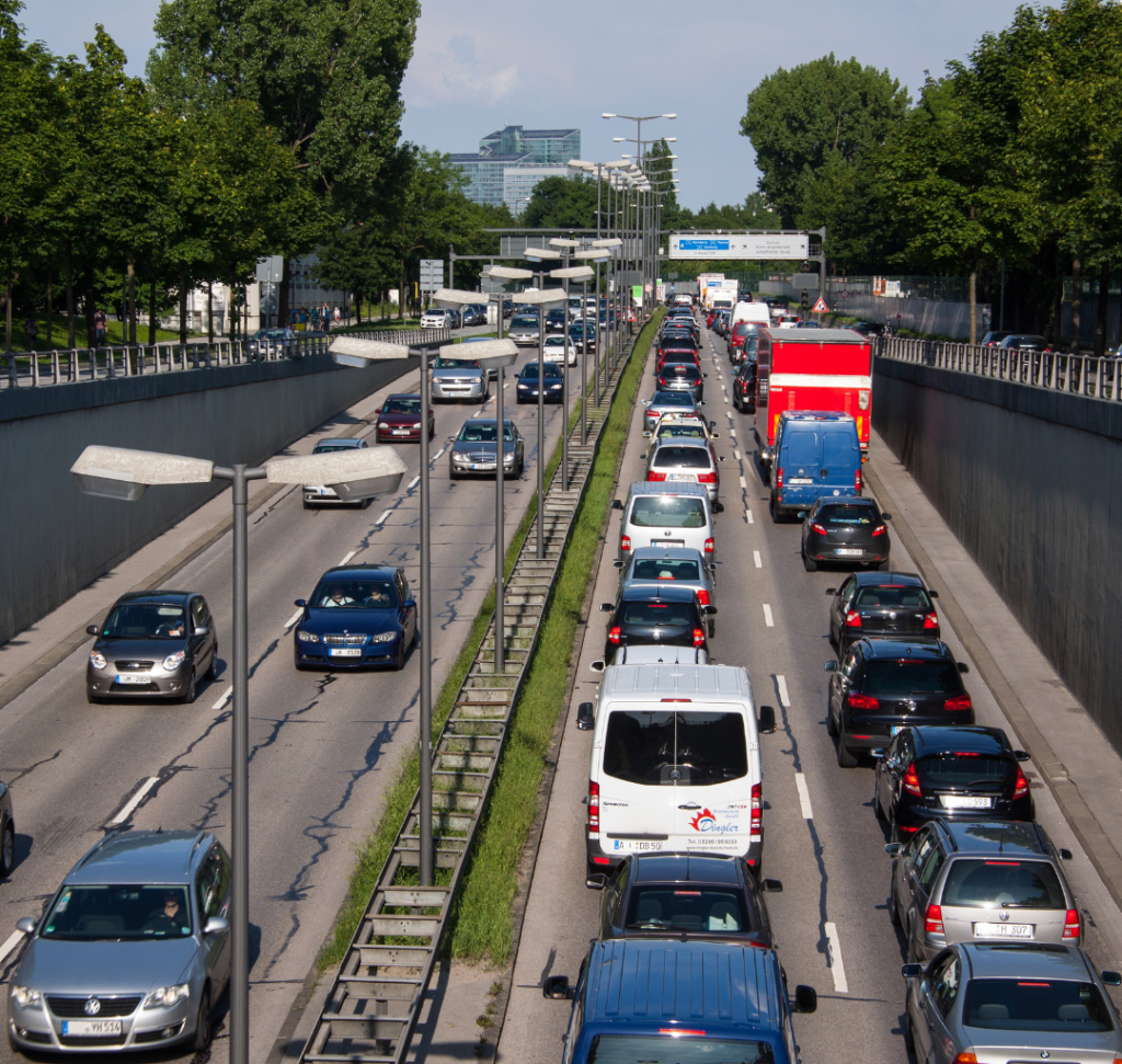 En la imagen se muestra transporte
