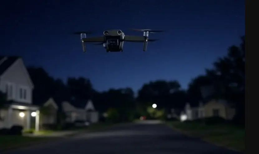En la imagen se muestra un dron
