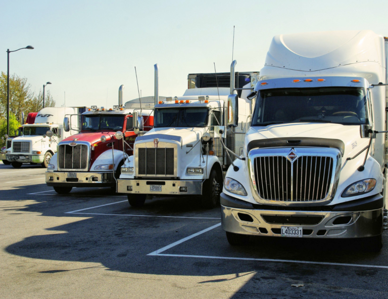 Transorte de cargas con camión. Freight transportation by truck.