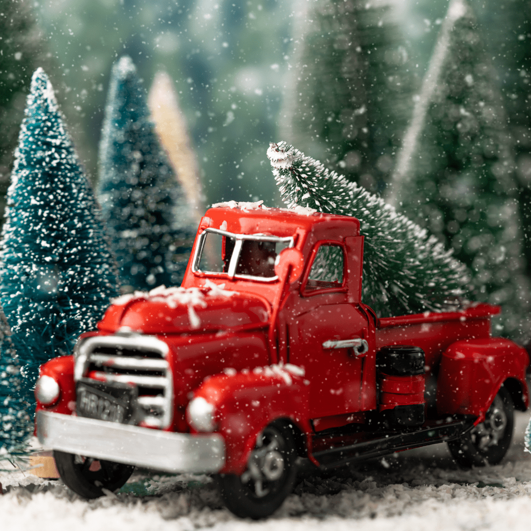 The Red Christmas Truck - SaintGeorge