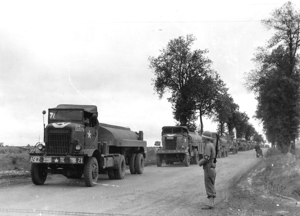 En la imagen se muestra un camión de 1940