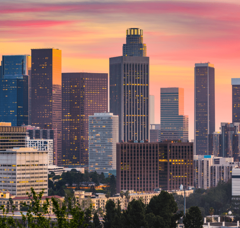 En la imagen se muestra la ciudad de California