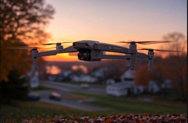 En la imagen se muestra un dron