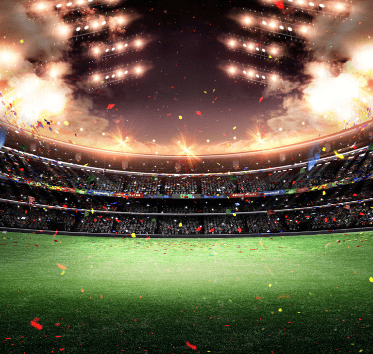 En la imagen se muestra un estadio de fútbol americano