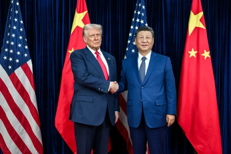 Trump y Xi Jinping en una foto de la Casa Blanca
