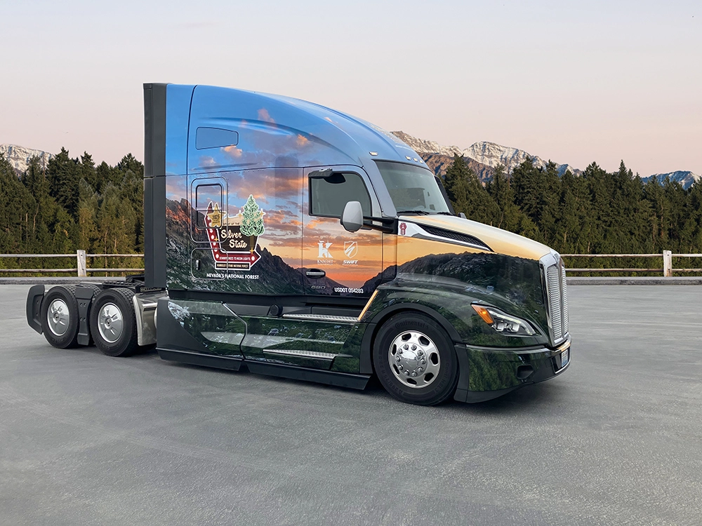 The 2025 Capitol Christmas Tree tour kicks off by the hand of Knight-Swift