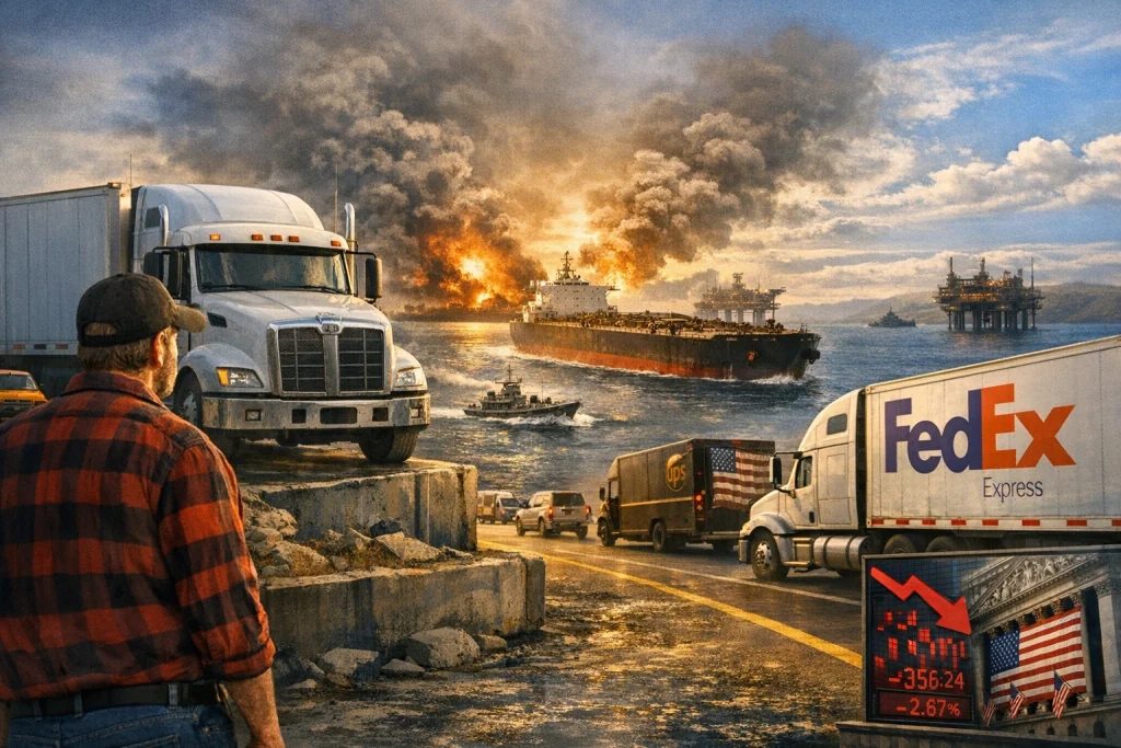 Acciones Wall Street - Guerra en Irán - Transporte